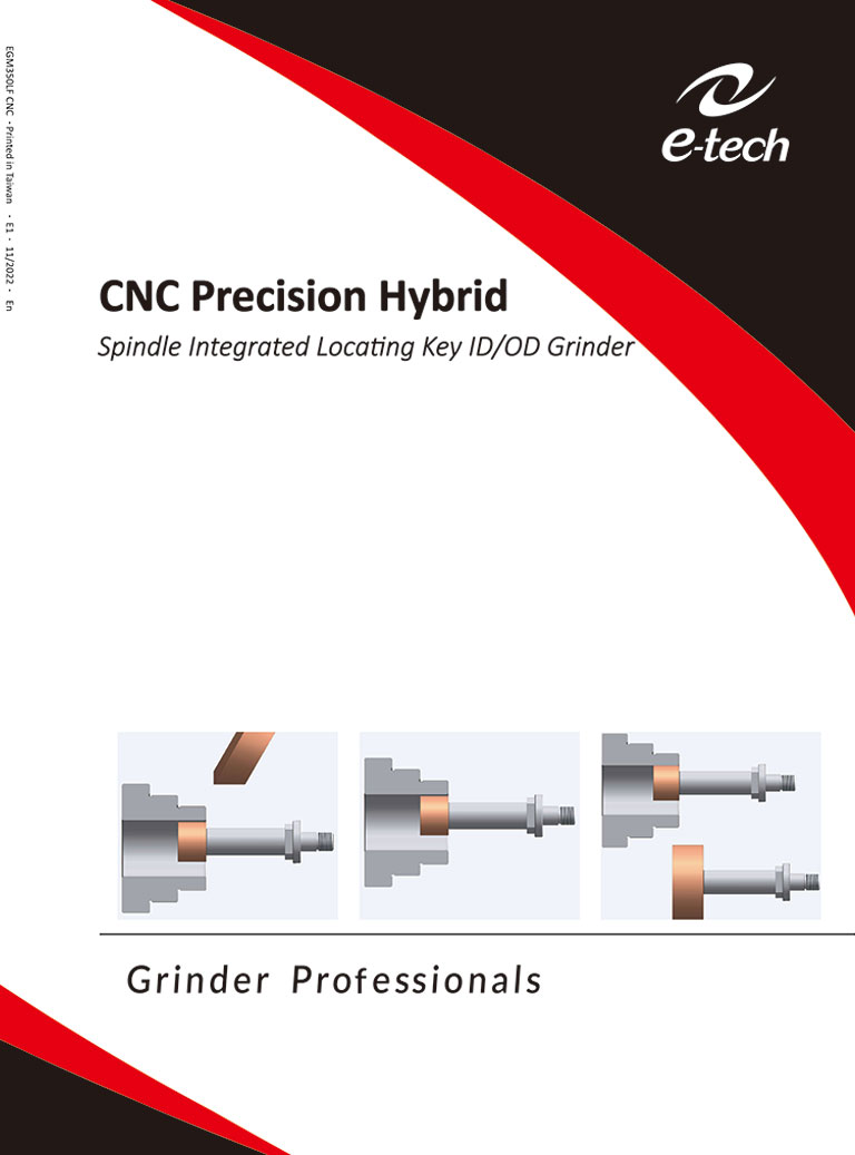 CNC Precison Hybrid ID & OD Grinder-EGM350LF
